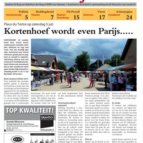 Weekblad Wijdemeren Juli 2014 - Place du terre.png