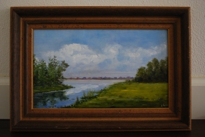 Plasgezicht Loosdrecht,Kortenhoef 35x50